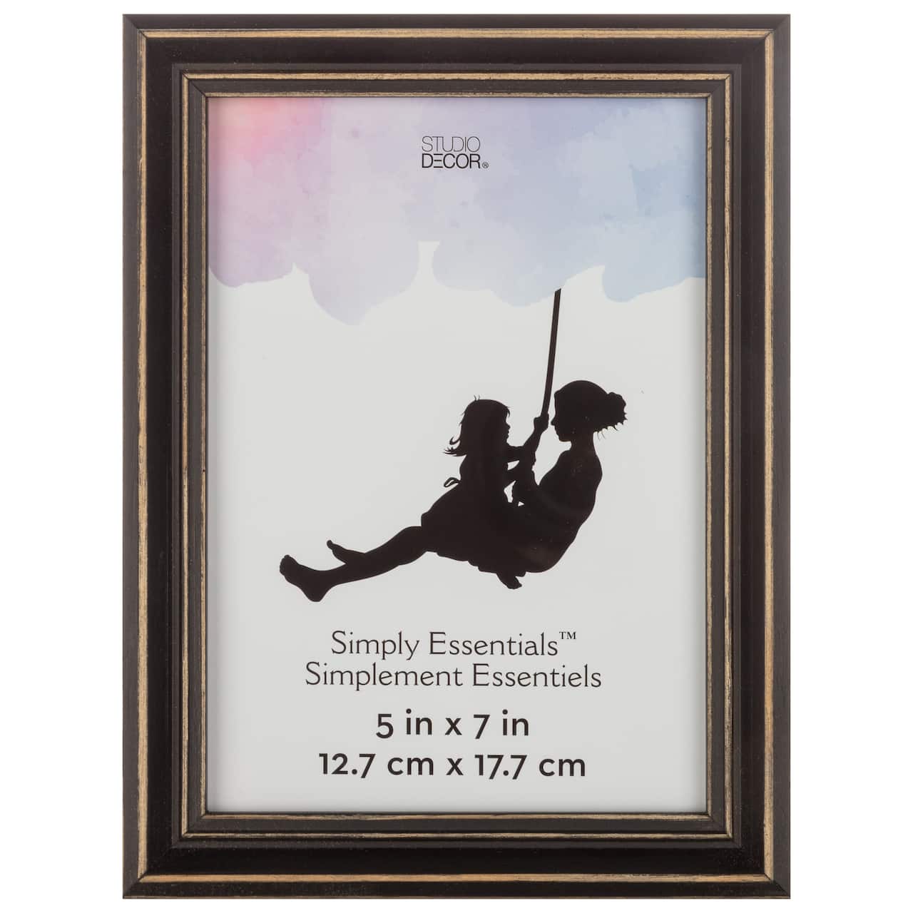 Distressed Black Wood Frame, Simply Essentials™ By Studio Décor®